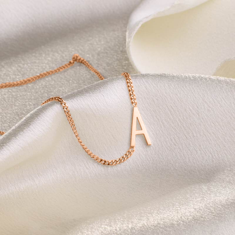 The Skinny Initial Necklace - Image 10