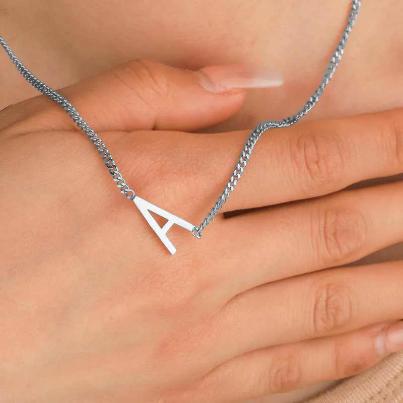 The Skinny Initial Necklace - Image 15