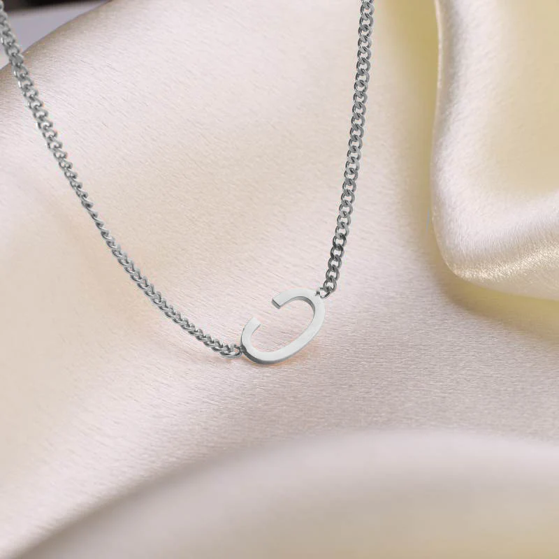 The Skinny Initial Necklace - Image 18