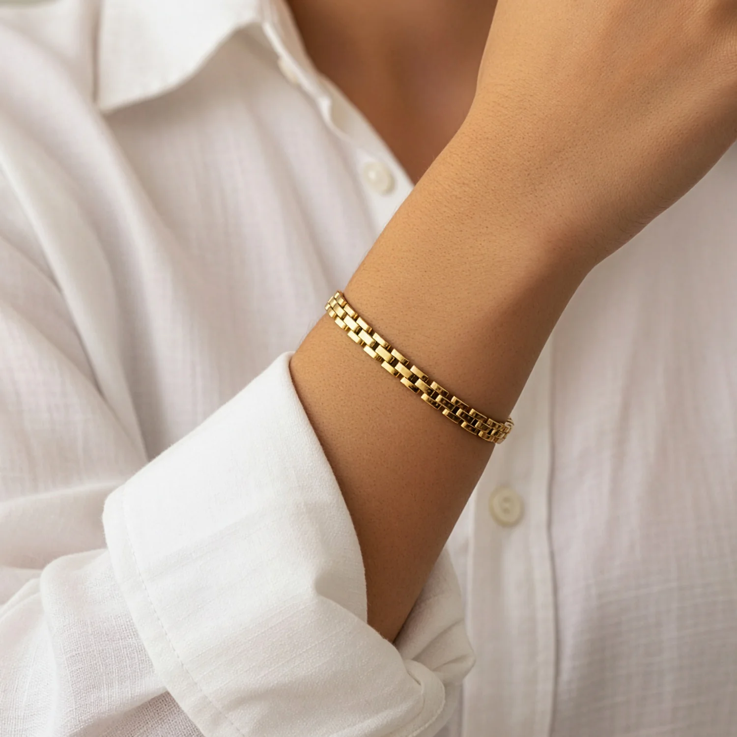 Timepiece Link Chain Bracelet - Image 17