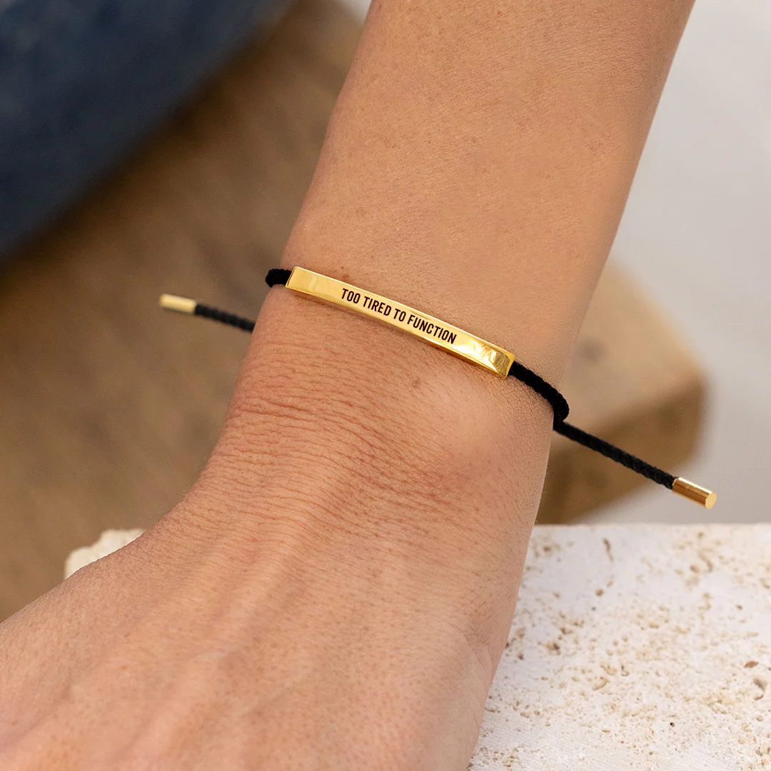 Too Tired to Function Inspire Bracelet - Image 3