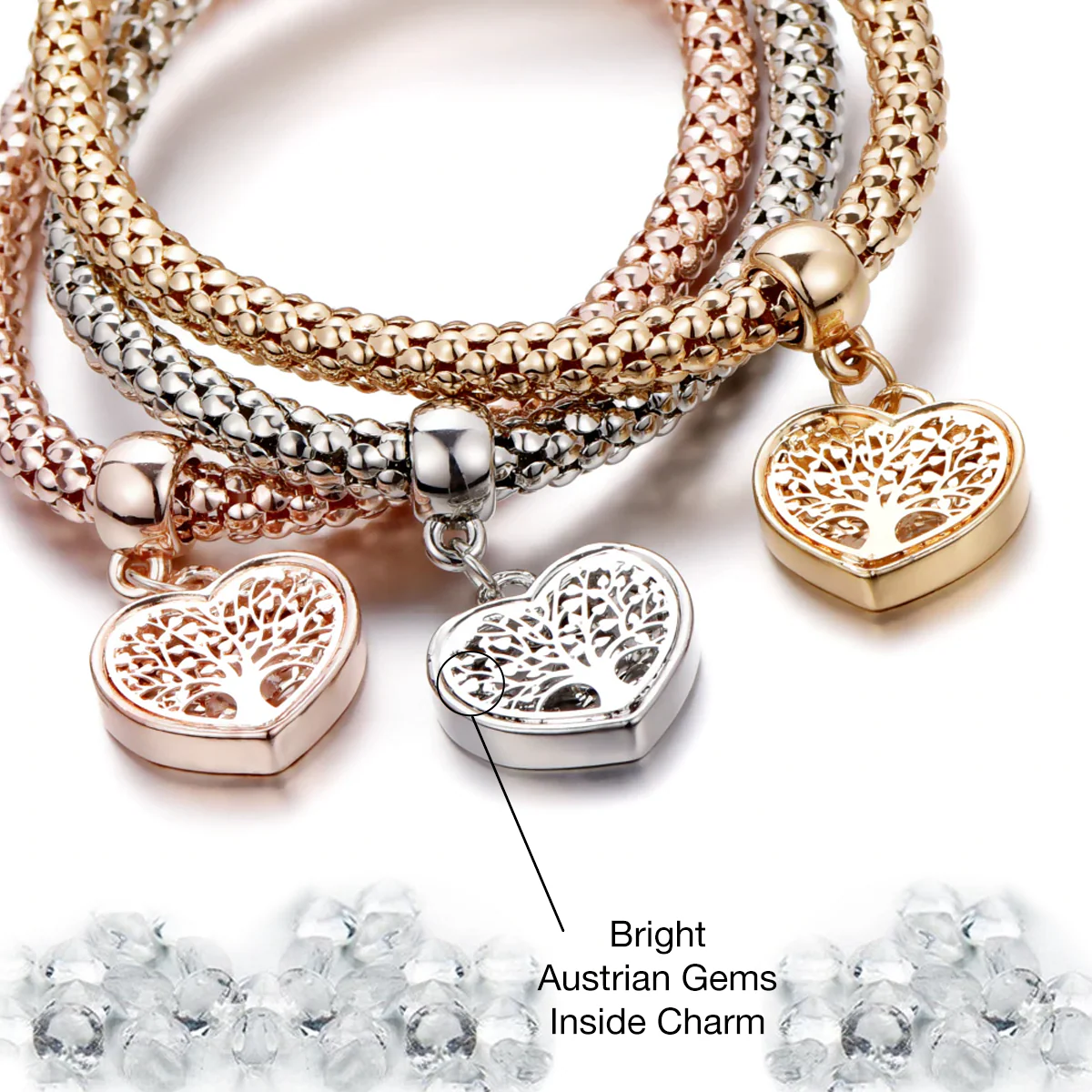 Tree of Life - Limited Edition Heart Charm Bracelet - Image 11