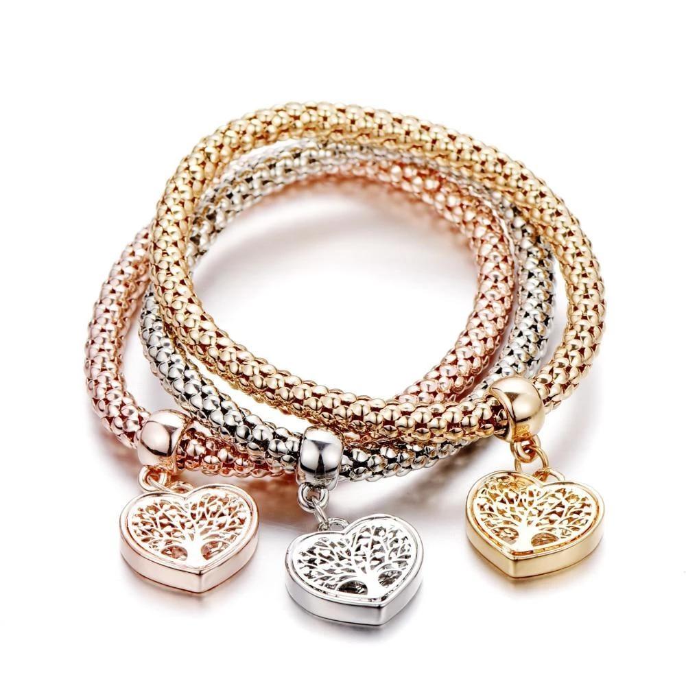 Tree of Life - Limited Edition Heart Charm Bracelet - Image 4