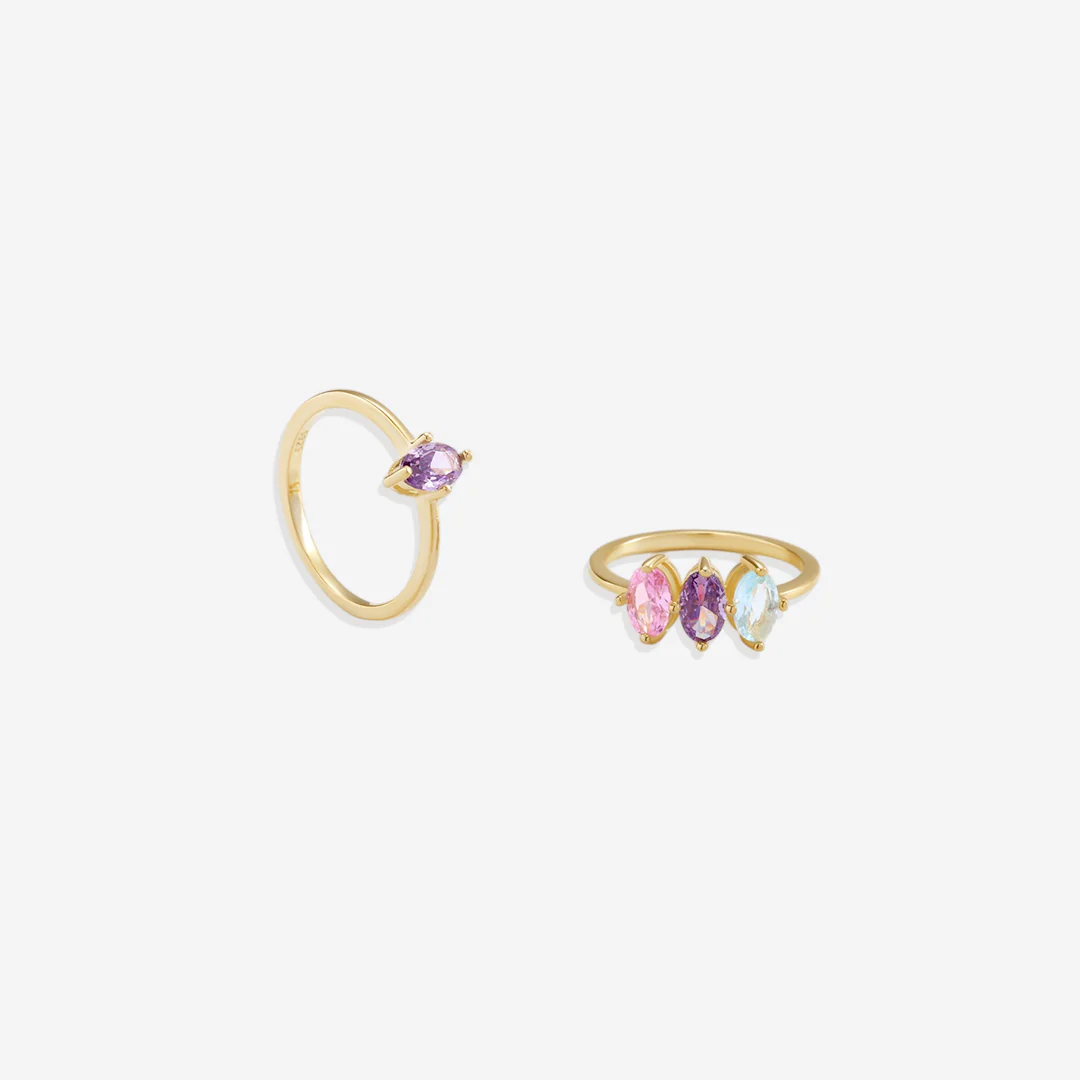 Birthstone Marquis-Cut Ring - Image 28