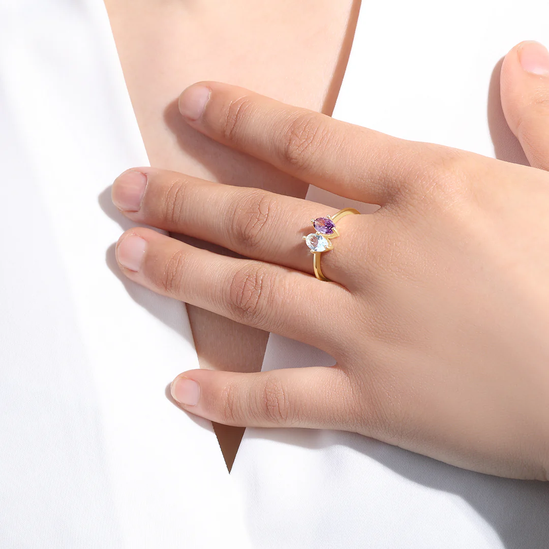 Birthstone Marquis-Cut Ring - Image 29
