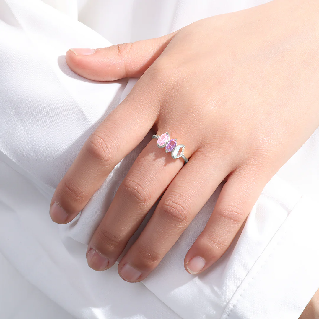 Birthstone Marquis-Cut Ring - Image 31