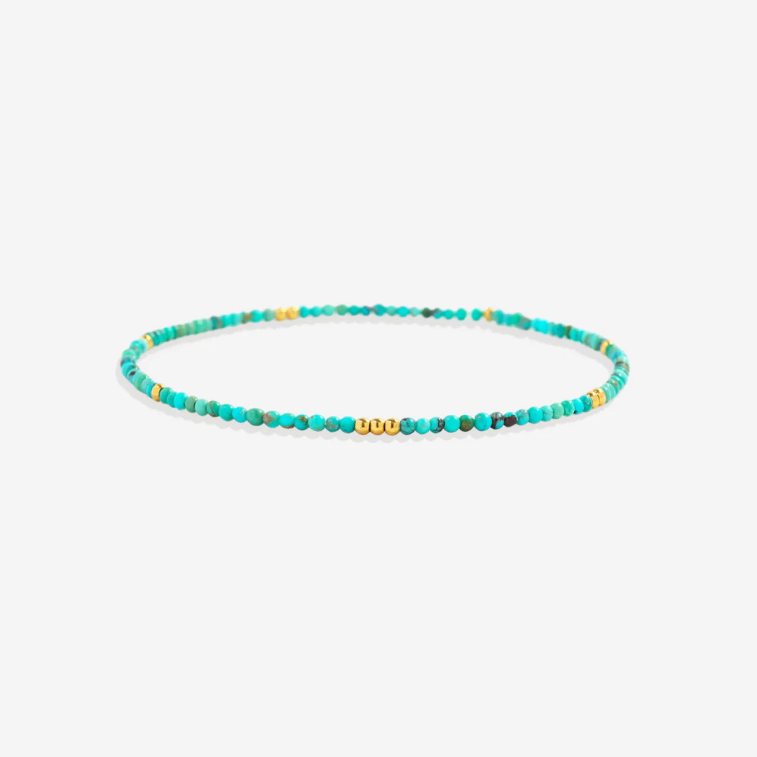 Turquoise Beaded Bracelet Stacking Set - Image 7