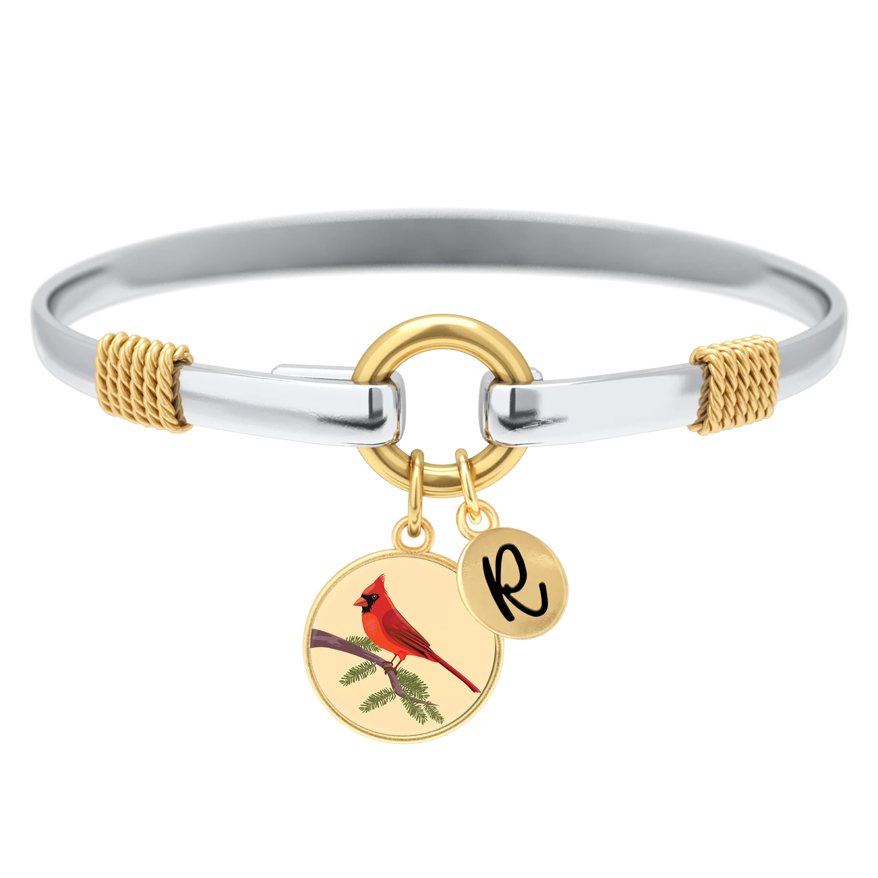 Cardinal - Two-Tone Custom Charm Bracelet - Image 23