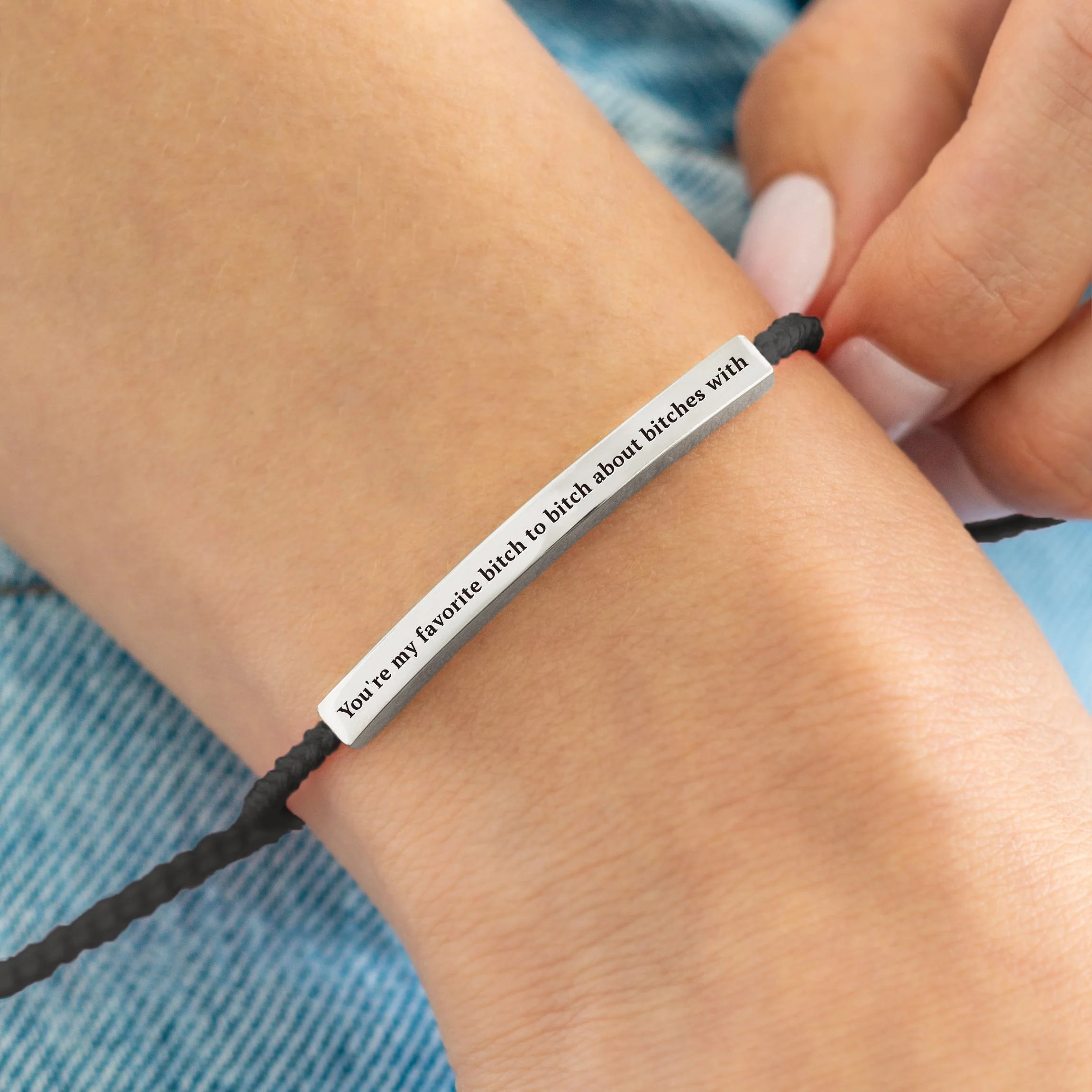 You're My Favorite Bitch To Bitch About Bitches With Inspire Bracelet - Image 15