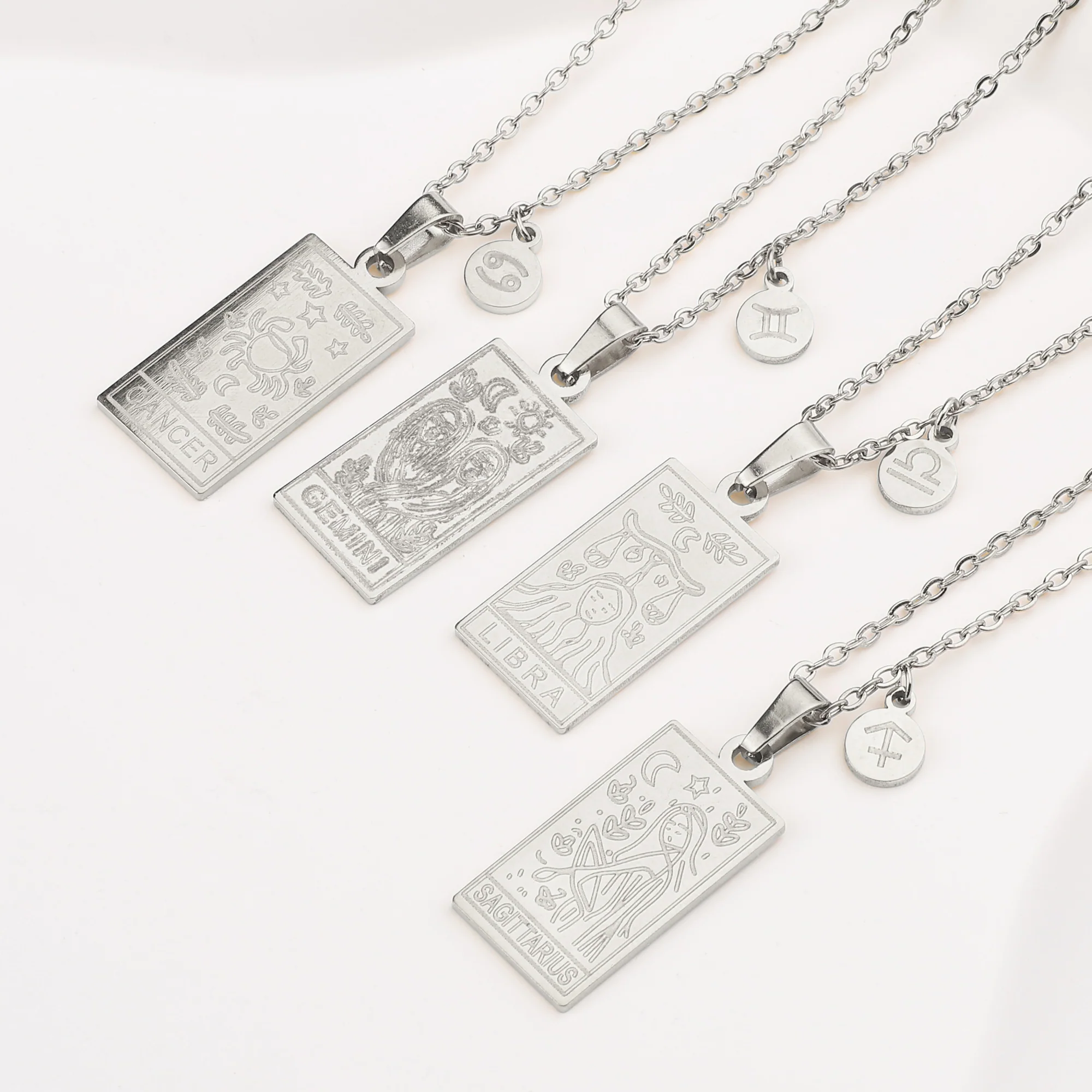 Zodiac Card Necklace - Image 24