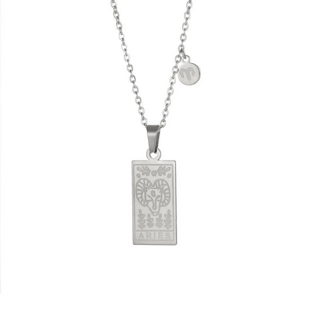 Zodiac Card Necklace - Image 28