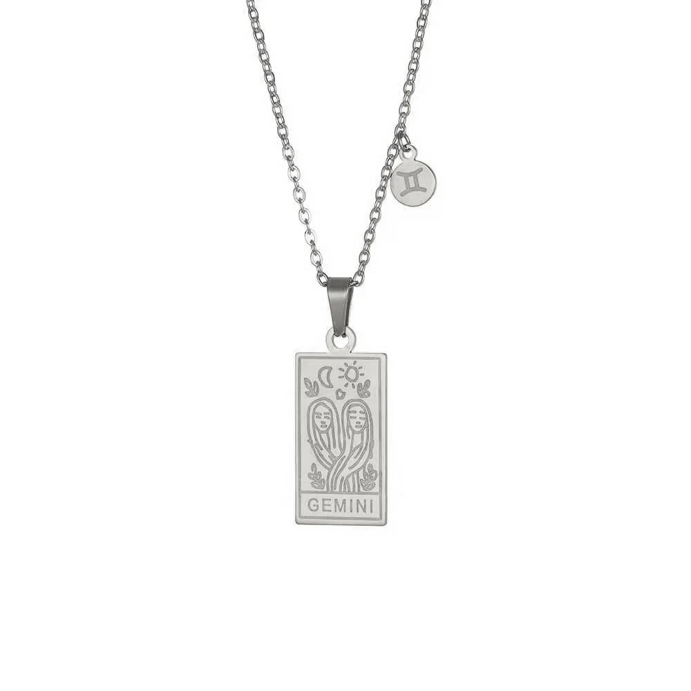 Zodiac Card Necklace - Image 30