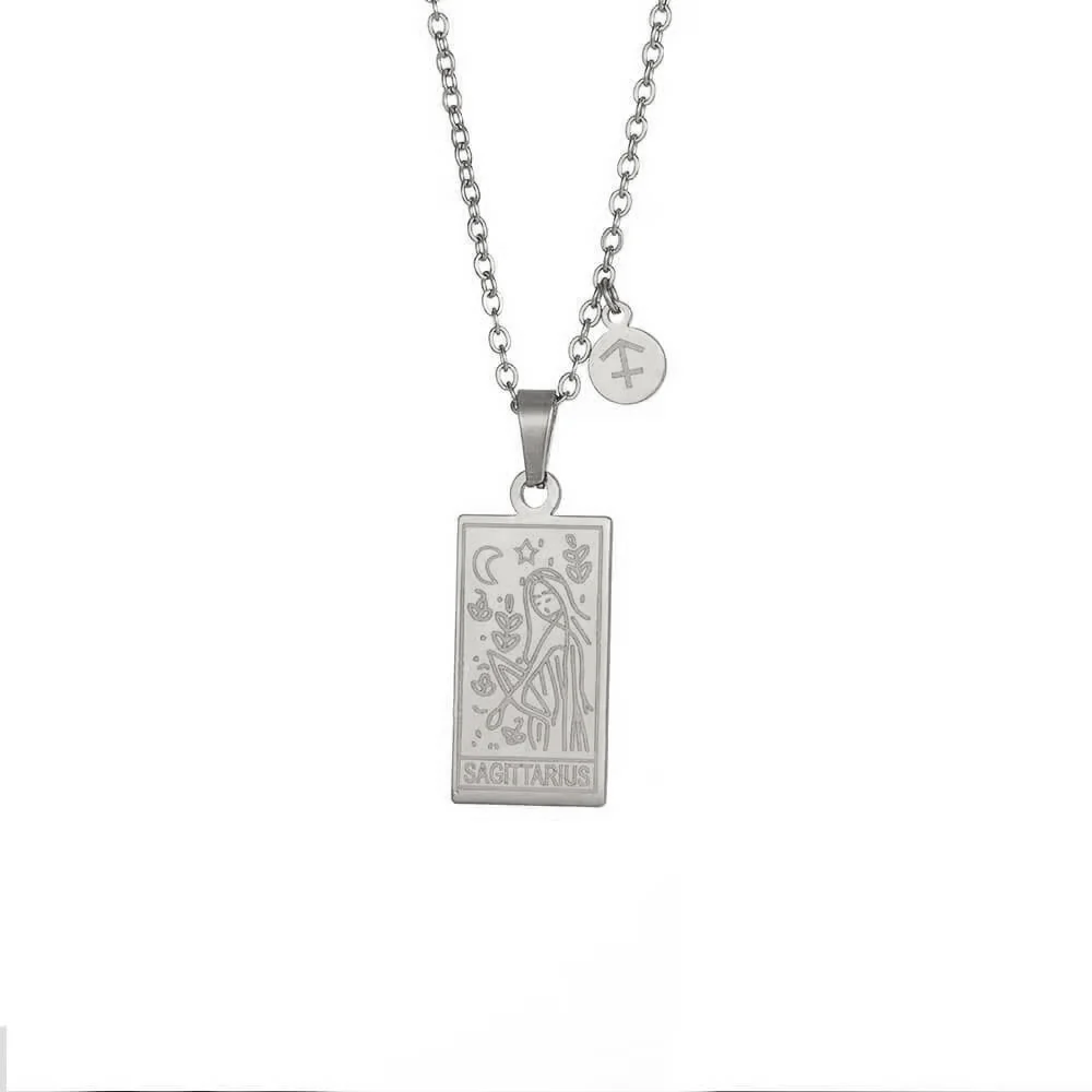 Zodiac Card Necklace - Image 36