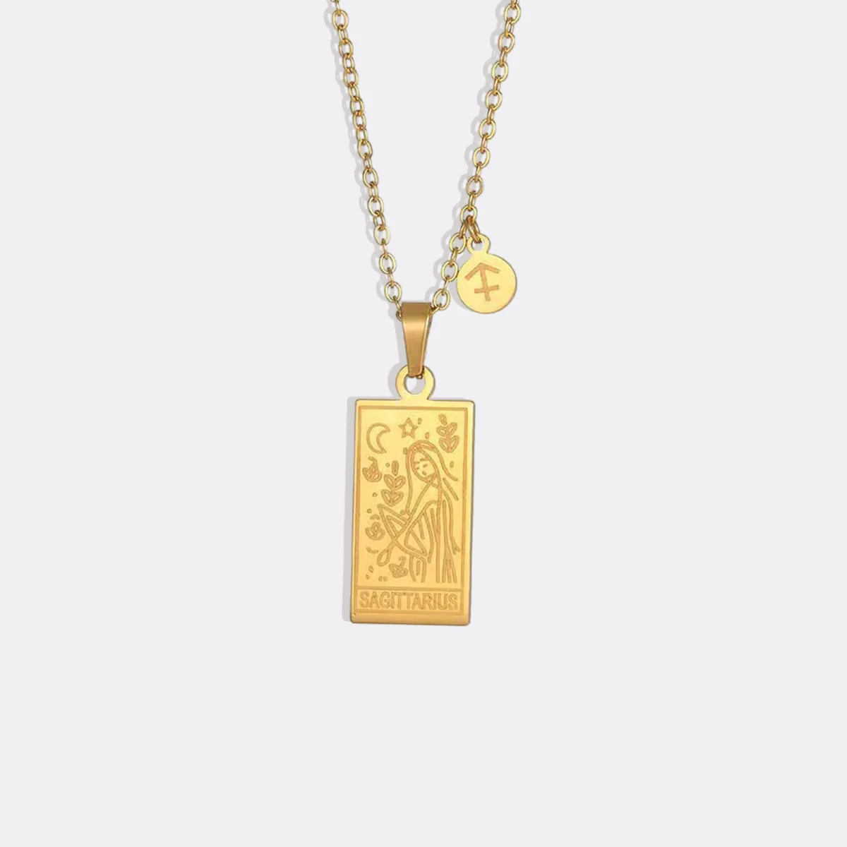 Zodiac Card Necklace - Image 48